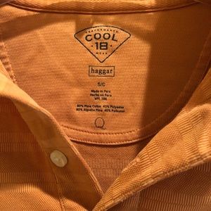Haggar Shirts - Men’s orange polo Haggar Shirts - Men’s orange polo